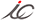 IC International Consultant Smaii Logo Only Gray and Red.